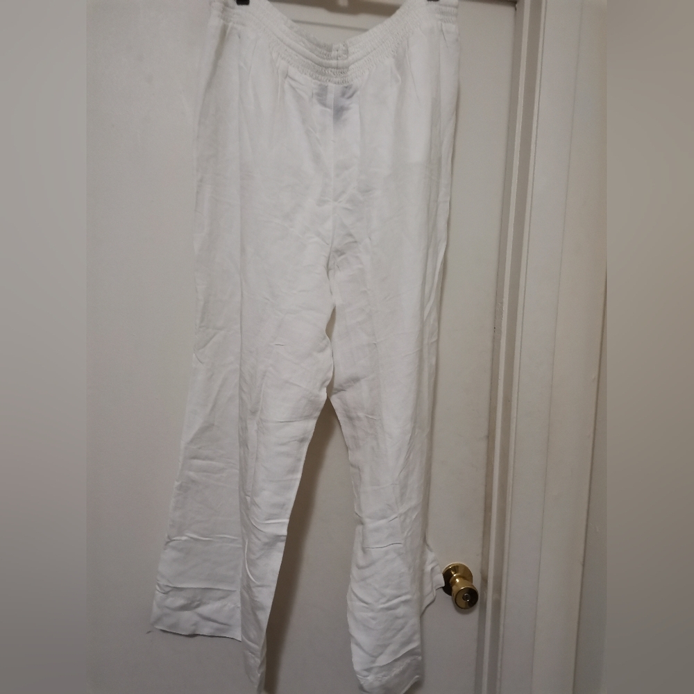Lane Bryant Pants Women Size 18/20 White Pant - Picture 3 of 5